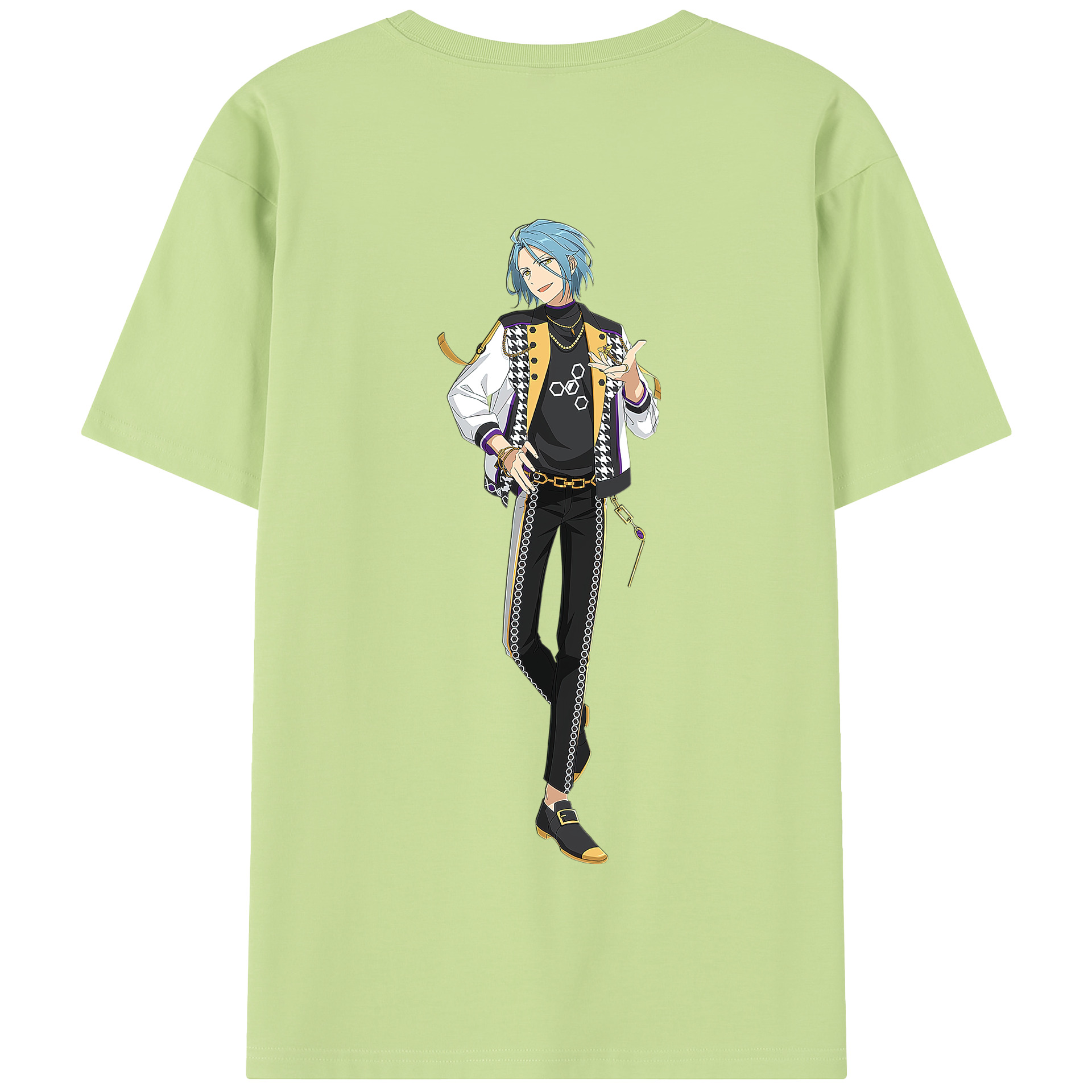 （画像用） あんさんぶるスターズ! Ensemble Stars 綿100％半袖Tシャツ（背面プリント）